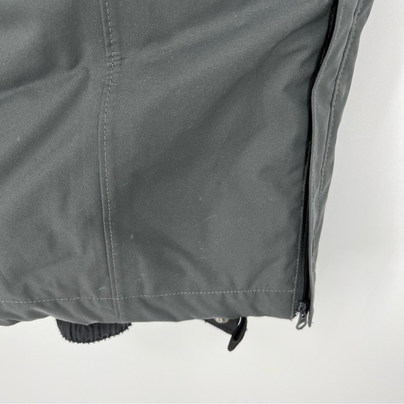 Columbia Gray Snow Ski Pants Fleece Lined Zip Pockets Adjustable Waist Insulated - Picture 5 of 6
